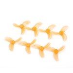 Vendite calde Gemfan 35mm 1.4 pollici elica 3 pale PC grigio/arancio Cinewhoop Tinywhoop accessori Drone 2CW 2CW 2CCW